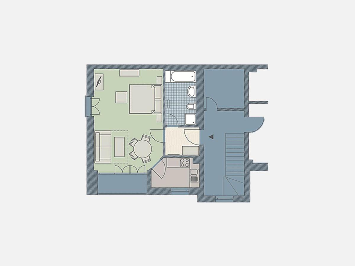 Kaiservillen Heringsdorf - 1-Raum-Ferienwohnung Mit Balkon Dr3 Exterior photo